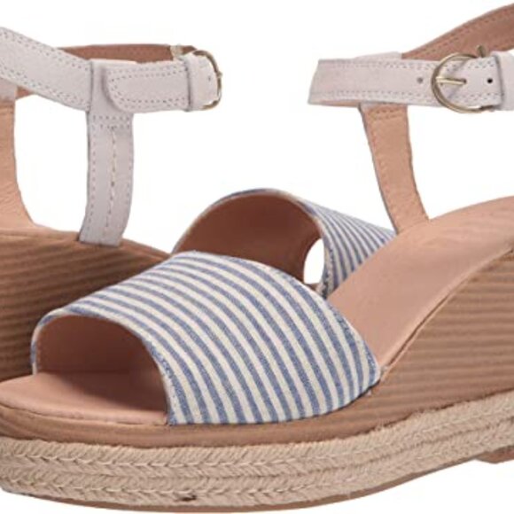 NWB SPERRY Espadrille Wedge Sandals sz 8.5 - Picture 2 of 8